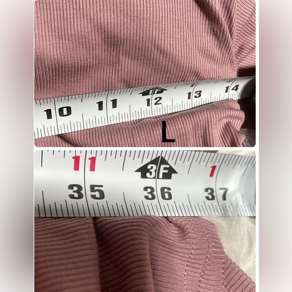 dusty pink cinched tee shirt dress adjustable sides bodycon BB DAKOTA NWT L or S - Picture 6 of 11